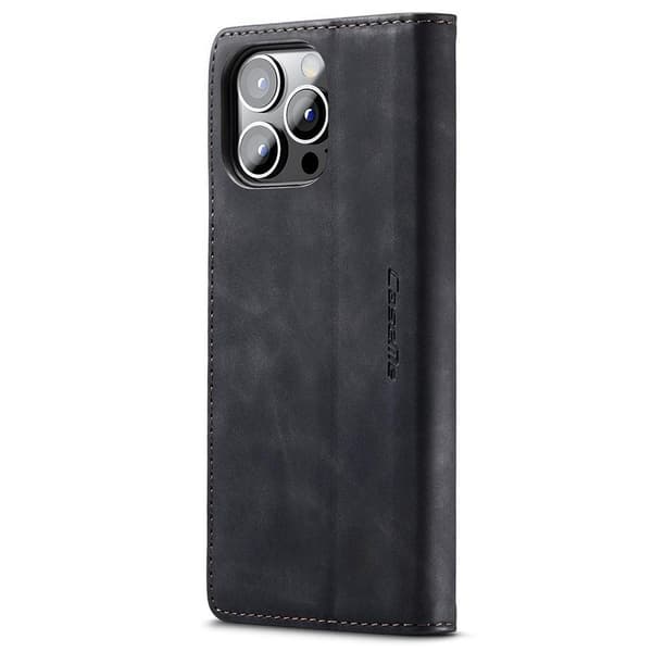 CASEME Plånboksfodral iPhone 15 Pro - Svart Svart