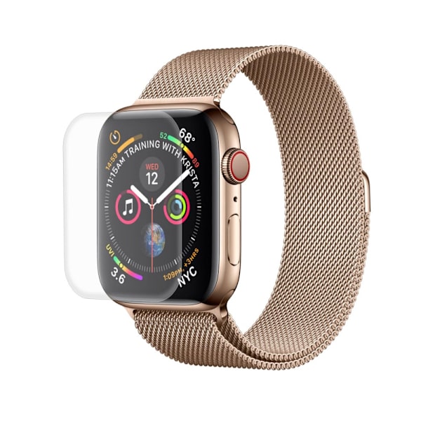 2PCS HAT PRINCE for Apple Watch Series 4 40mm Full Coverage Transparent