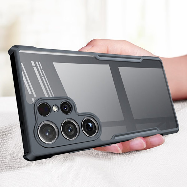 XUNDD TPU Hybrid Skal Fodral till Samsung Galaxy S24 Ultra Svart