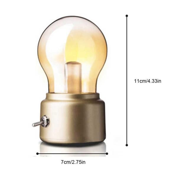 Ultralys LED magnetisk bevægelsessensor lys Gold