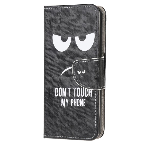 Samsung Galaxy A51 Plånboksfodral  - Don't Touch My Phone Svart
