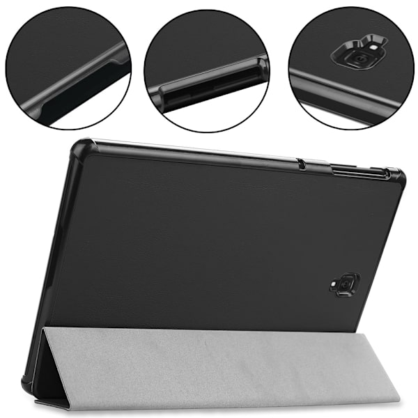 Slim Fit Cover Till Samsung Galaxy Tab S4 10.5 - Svart Svart