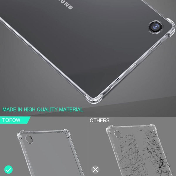 Samsung Galaxy Tab A8 10.5 (2021) TPU Skal - Transparent Transparent