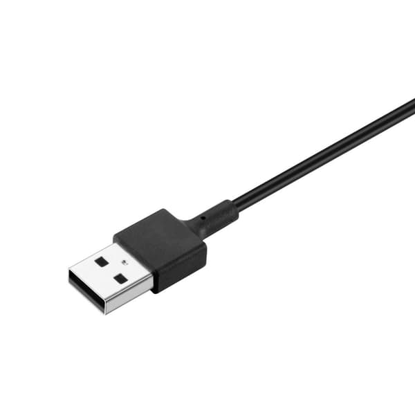 Fitbit Versa Lite 1m USB-lader Smartklokke Ladestadion Kabel Black