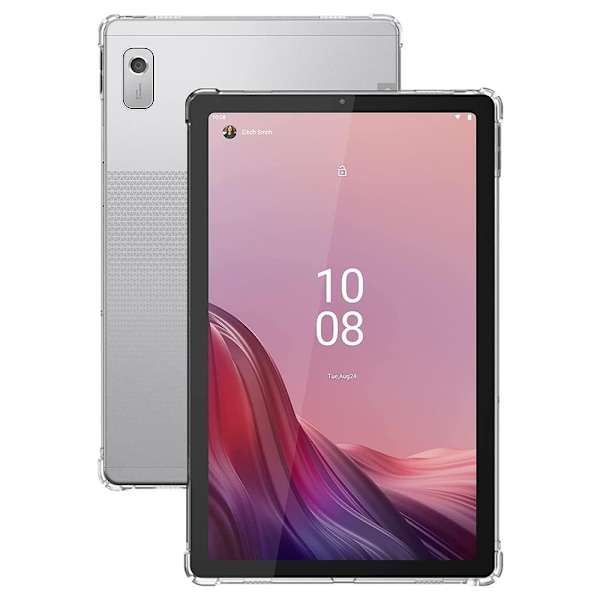 Till Lenovo Tab M9 - TPU Skal Frostat Transparent Transparent