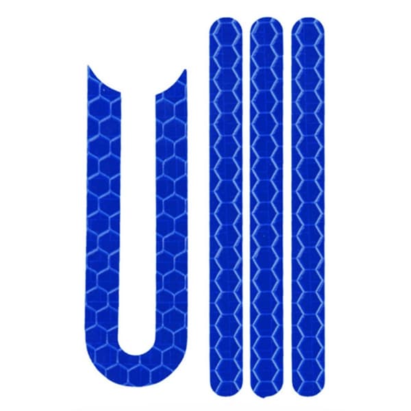 1 Sett Refleks Dekal Hjulstripe for Xiaomi M365 / Pro - Blå Blue