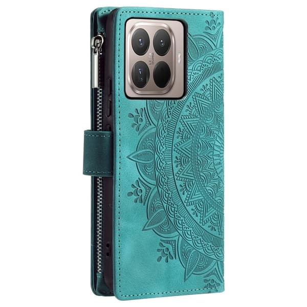 Xiaomi 17T Pro Lompakkokotelo Mandala Green
