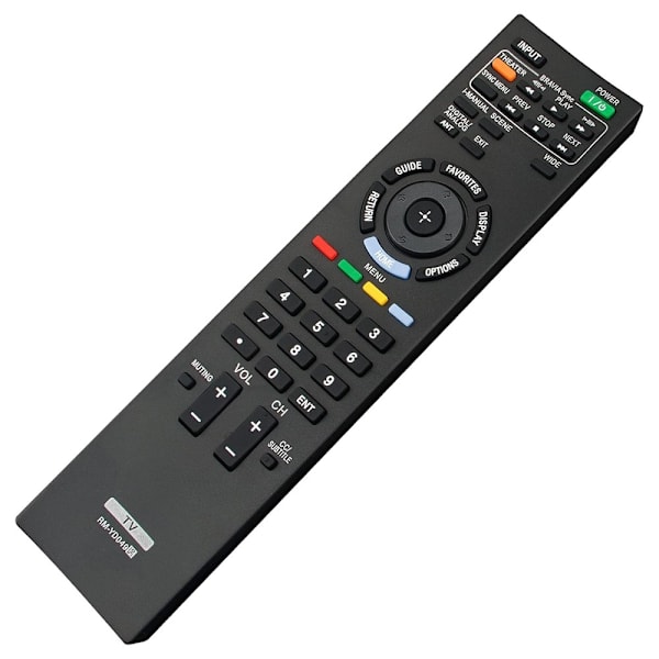 Fjernkontrollerstatning for RM-YD049 For Sony TV Black
