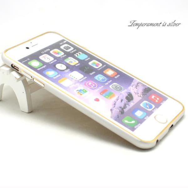 Aluminiumbumper för iPhone 6 Plus 5,5" Svart