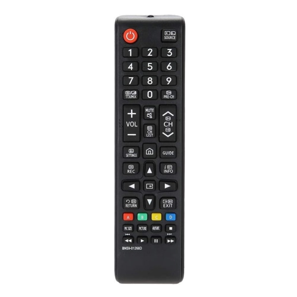 TV fjärrkontroll Ersättning för BN59-01268D SAMUN Smart TV Svart