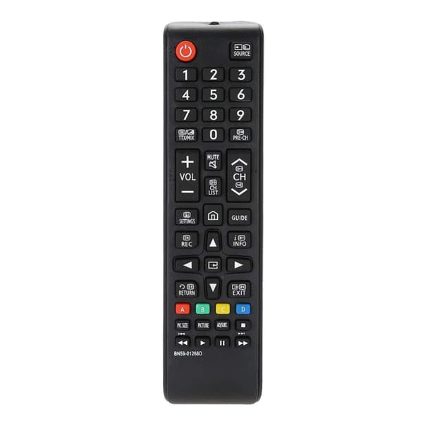 TV-fjernkontroll erstatning for BN59-01268D SAMUN Smart TV Black