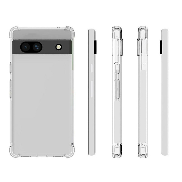 Google Pixel 7a Klar TPU-deksel Transparent