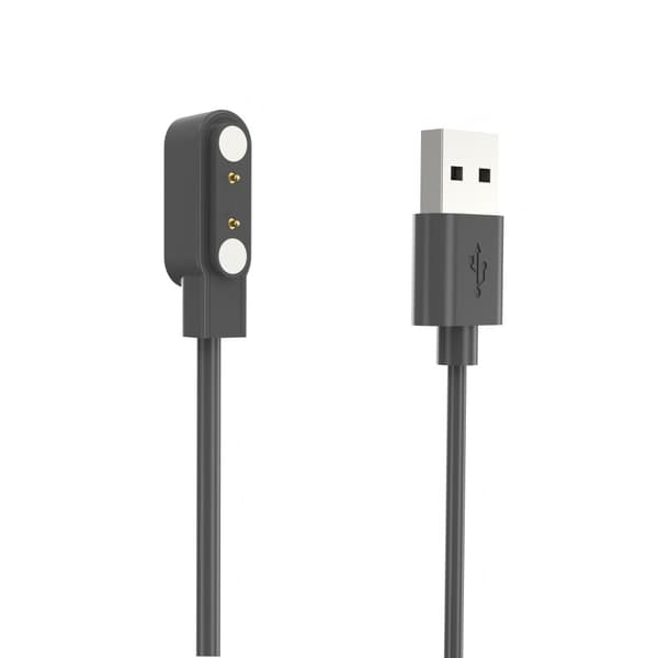 Laderkabel Laderdokk for Imilab W02 Smartklokke Black