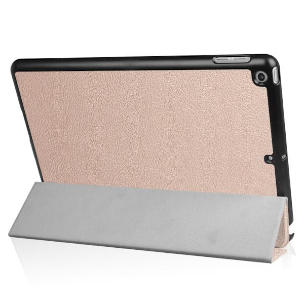 iPad 9.7" (2017/ 2018) Slim Fit Trifoldbart deksel - Rose Gull Gold