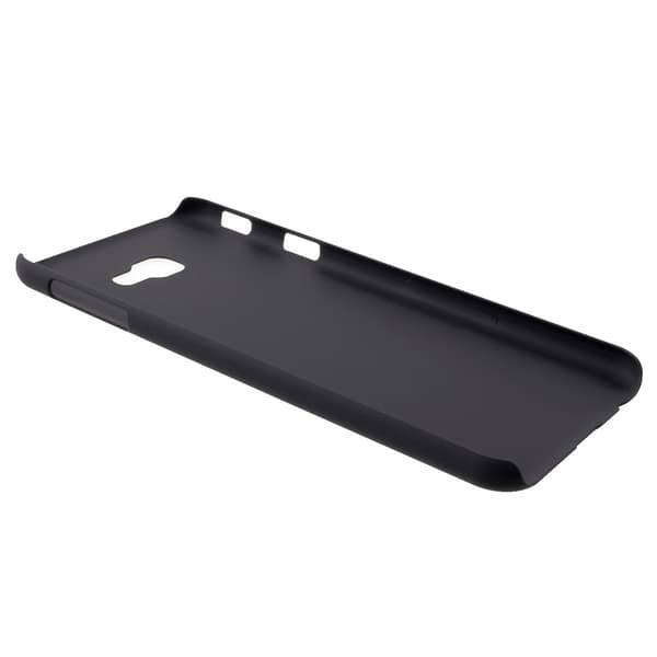 Rubberized Hard Plastic Kansi - Samsung Galaxy J4 Plus - Musta Black