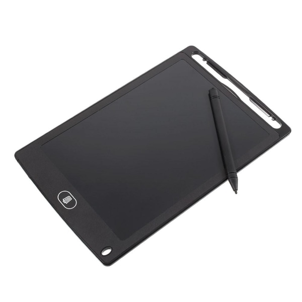 8,5 tommer LCD Skrivetabletpude Digital Tegnetablet - Sort Black