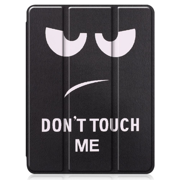 For iPad Pro 11 2021 Tri-fold Stand Tablet Case Cover - Don't Touch Black