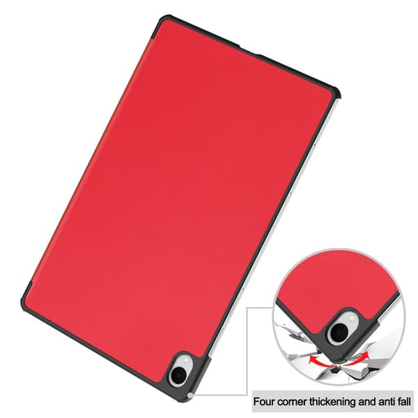 Surfplattefodral med stöd till Samsung Galaxy Tab S12+ Röd