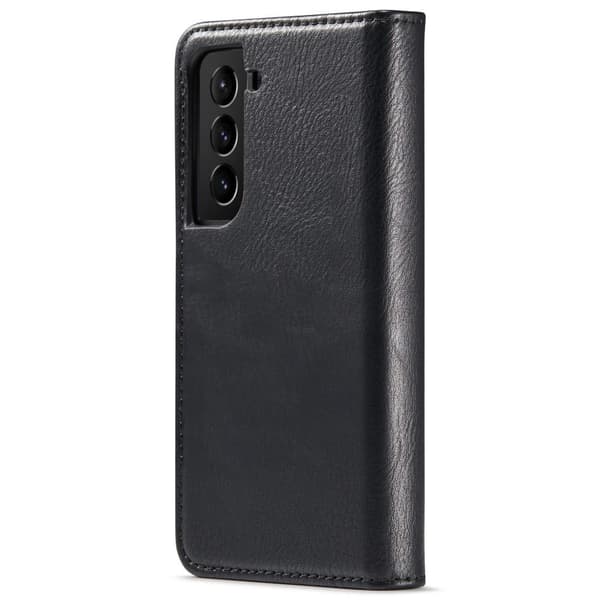 Samsung Galaxy S22+ 5G DG.MING Split Skinn 2 i 1 Lommebok - deksel Black