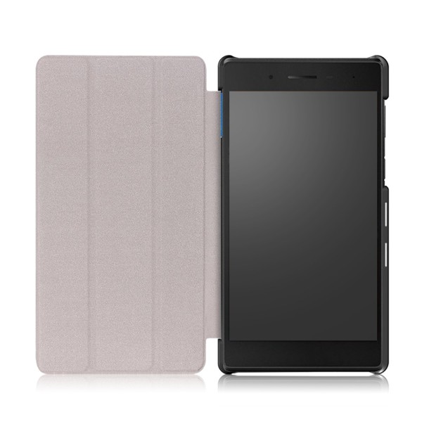 Tri-fold Stand Case for Lenovo Tab 7 Essential Wifi (NOT LTE/4G) Black