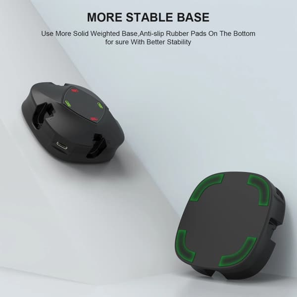 Kompatibel med Nintendo Switch + OLED Joy - Con Controller 4 - i - 1 ladestation Black