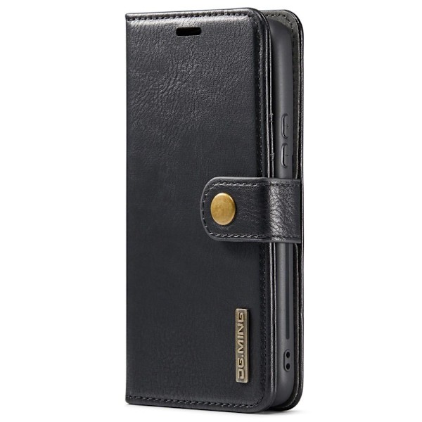 Samsung Galaxy S22 5G DG.MING Irrotettava 2-in-1-lompakkokuori Black