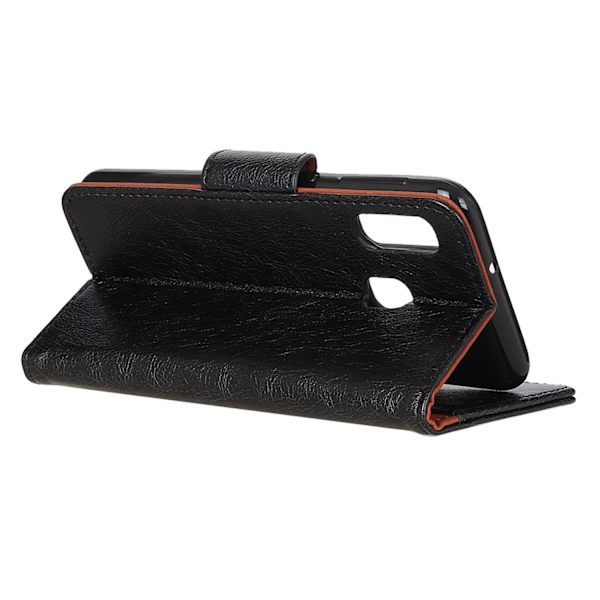 Samsung Galaxy A20e Plånboksfodral Textured Split - Svart Svart