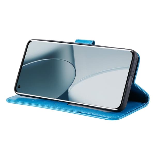 Lommebokdeksel med Stativ og Håndleddsstropp til Sony Xperia 1 VIII Blue