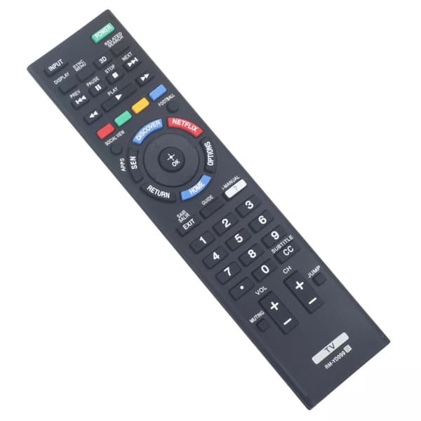 Fjärrkontroll Ersättning för RM-YD099 För Sony TV Svart