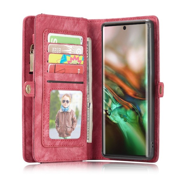 Samsung Galaxy Note 10 CASEME Detachable 2-in-1 case - Red Red