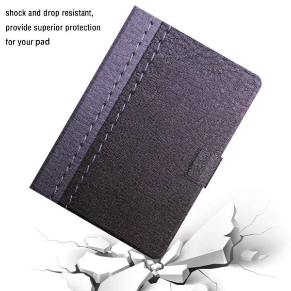 For iPad 10.2 (2021)/(2020)/(2019) Sammenleggbart deksel, stativ - lilla Purple