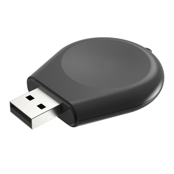 Trådløs hurtiglader til Samsung Galaxy Watch6 5 4 3 Aktiv Black