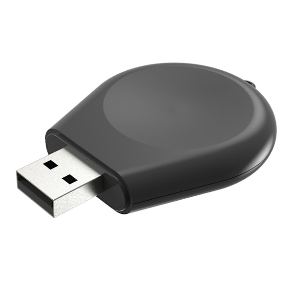 Trådløs USB-A oplader til Samsung Galaxy Watch6 5 4 3 Aktiv Black