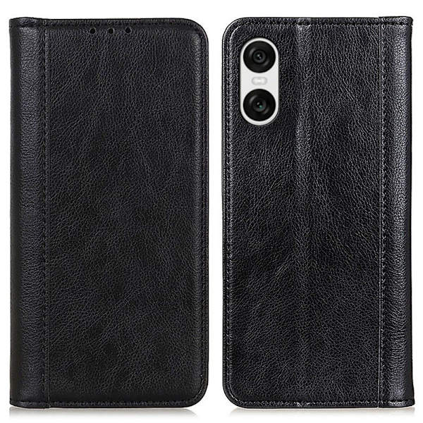 Til Sony Xperia 10 VI Cover Pung - Sort Black