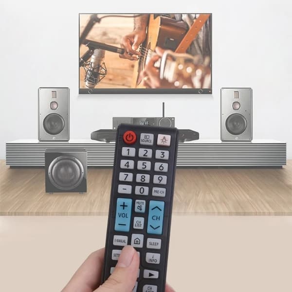 Fjernkontrollerstatning for BN59-01267A For Samsung TV Black
