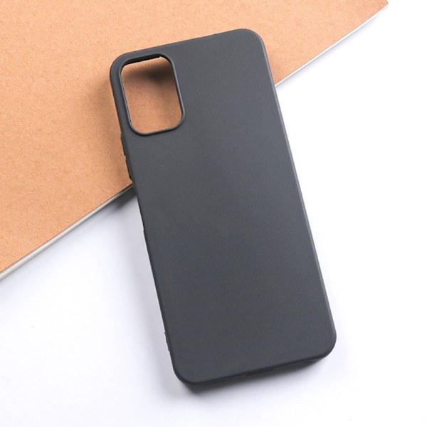 Slim-Fit TPU telefoncover til Nokia C32 - Sort Black