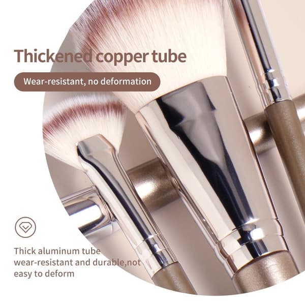 20 fiber øyenskyggebørste Basic Blusher Eyebrow Makeup Makeup Pink