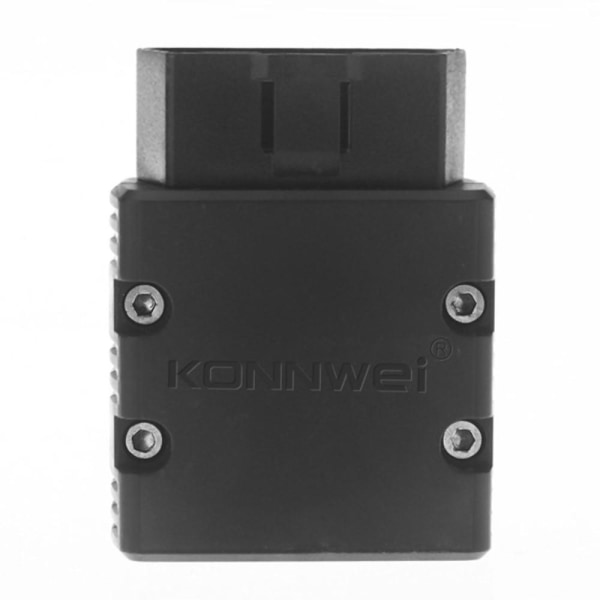 KONNWEI Bluetooth ELM327 OBD2 IOS Android diagnostisk værktøj Black