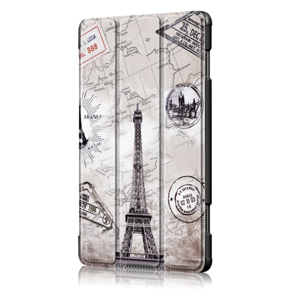 Tri-fold Fodral till Lenovo Tab P10 - Eiffel Tower multifärg