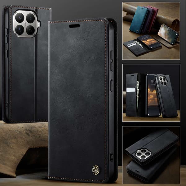 CASEME Xiaomi 17T Lompakkokotelo Black