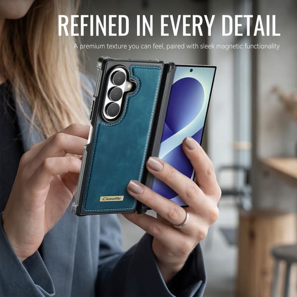 CASEME Telefonfodral med stöd för Samsung Galaxy Z Fold8 Ultra Grön