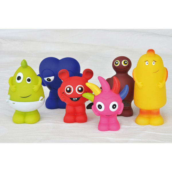 BABBLARNA Plastic figures Mix 6 different Multicolor