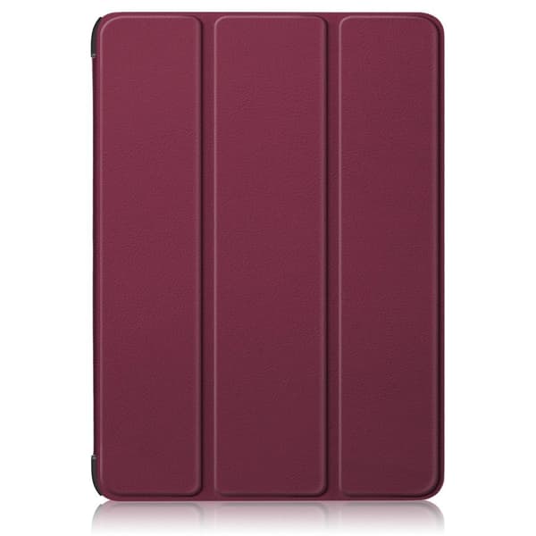 Tri-fold Stativveske for iPad 10.9 (2022) Tablettdeksel - Wien Rød Wine red
