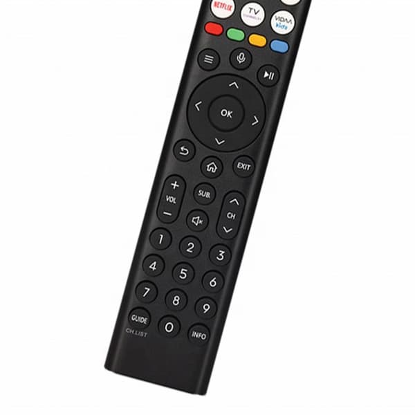 Fjärrkontroll Ersättning ERF2K38H För Hisense TV Svart