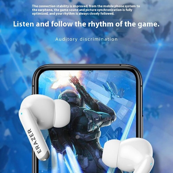 LENOVO Erazer XT88Pro In-Ear trådløse øretelefoner Bluetooth-hovedtelefoner - Sort Black