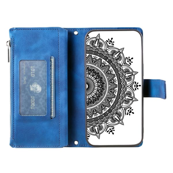 Til Xiaomi 17T Pungcover Mandala Blue