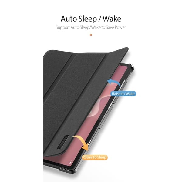 DUX DUCIS Domo - sarja Älykotelo Lenovo Tab P12 Black