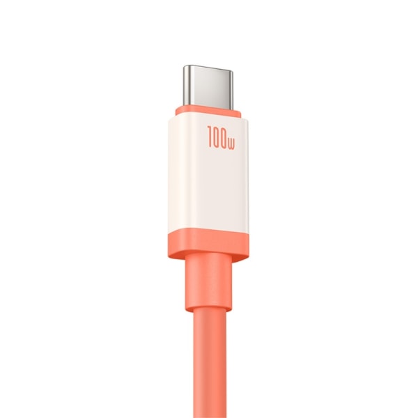 BASEUS Snabbladdning datakabel USB-A USB-C 100W kabel 1m Svart