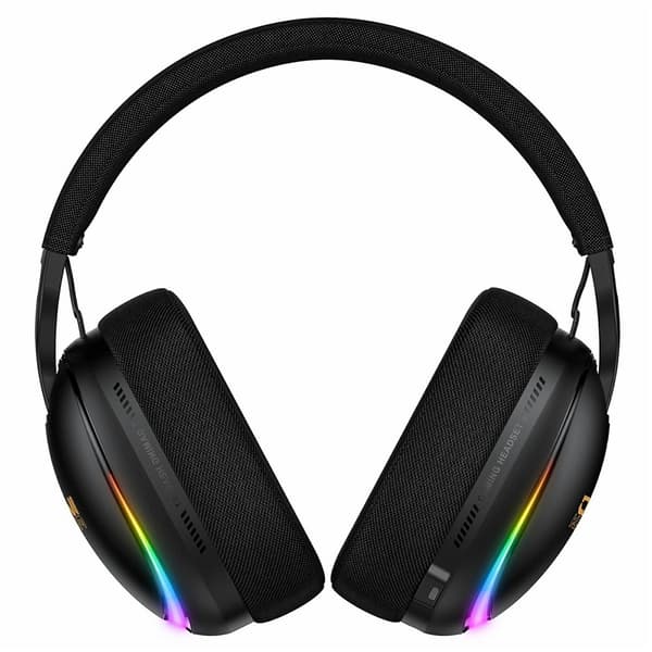 ONIKUMA GT805 Gaming Headset 4 Tilstande Trådløs/Kabelbaseret Over-Ear RGB - Sort Black