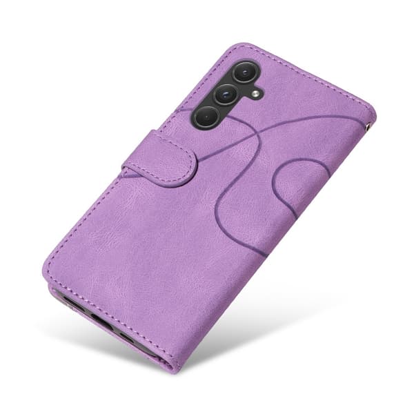 Til Samsung Galaxy A55 KT - serie - 1 dobbeltfarve Purple